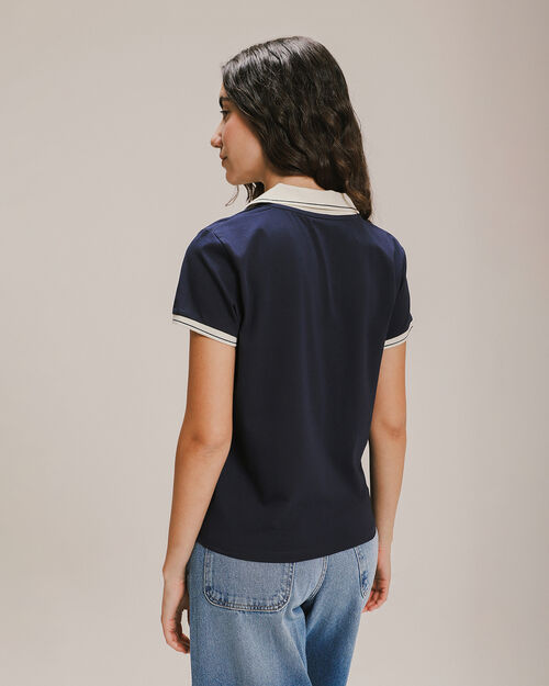 Playera Polo Manga Corta
